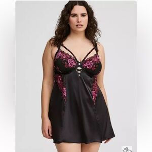 Torrid Underwire Sexy Slip Dress- Size 0-Large